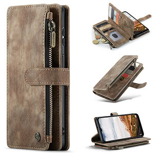 CaseMe Samsung Galaxy A13 wallet hoesje – Bruin