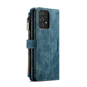 CaseMe Samsung Galaxy A52 A52s wallet hoesje - Blauw 4