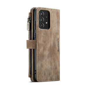CaseMe Samsung Galaxy A52 A52s wallet hoesje - Bruin 4