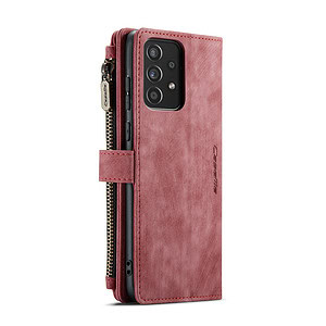 CaseMe Samsung Galaxy A52 A52s wallet hoesje - Rood 4