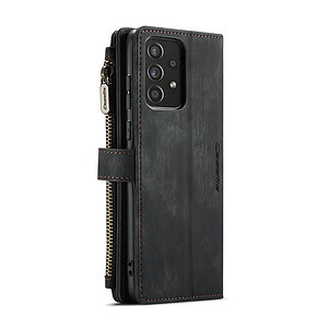 CaseMe Samsung Galaxy A52 A52s wallet hoesje - Zwart 4