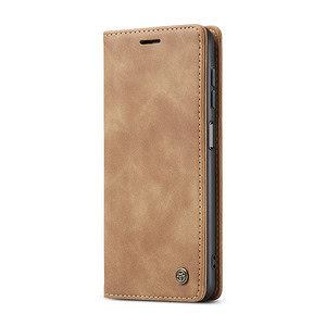 Caseme Samsung A13 4G hoesje - Retro Boekmodel Bruin 2