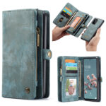 variatie Caseme Samsung Galaxy A53 hoesje – Vintage Portemonnee Blauw