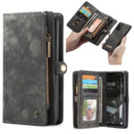 variatie Caseme Samsung Galaxy A53 hoesje – Vintage Portemonnee Zwart