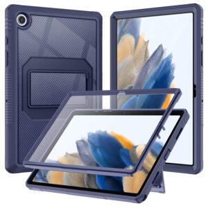 Fullcover hoes Samsung Tab A8 - 10.5 inch - Blauw 1