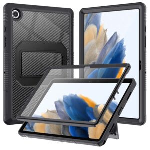 Fullcover hoes Samsung Tab A8 - 10.5 inch - Zwart 1