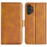 variatie Samsung A13 4G Boekmodel hoesje – Bruin