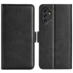 variatie Samsung A13 4G Boekmodel hoesje – Zwart
