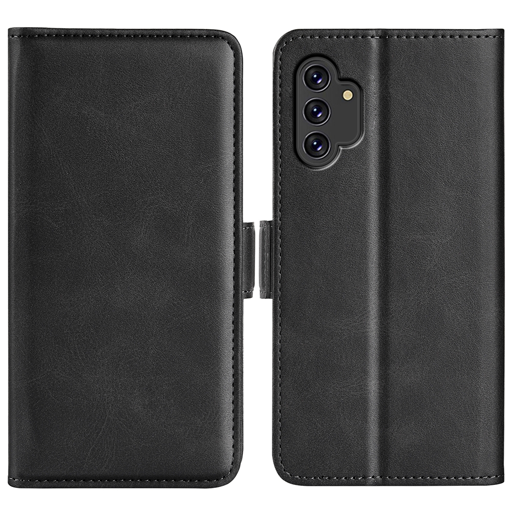 Samsung A13 4G Boekmodel hoesje - Zwart 1