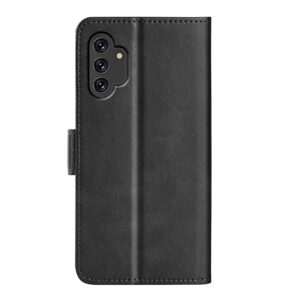 Samsung A13 4G Boekmodel hoesje - Zwart 3