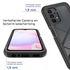 Samsung Galaxy A13 4G Backcase Hoesje met Screen Protector 3
