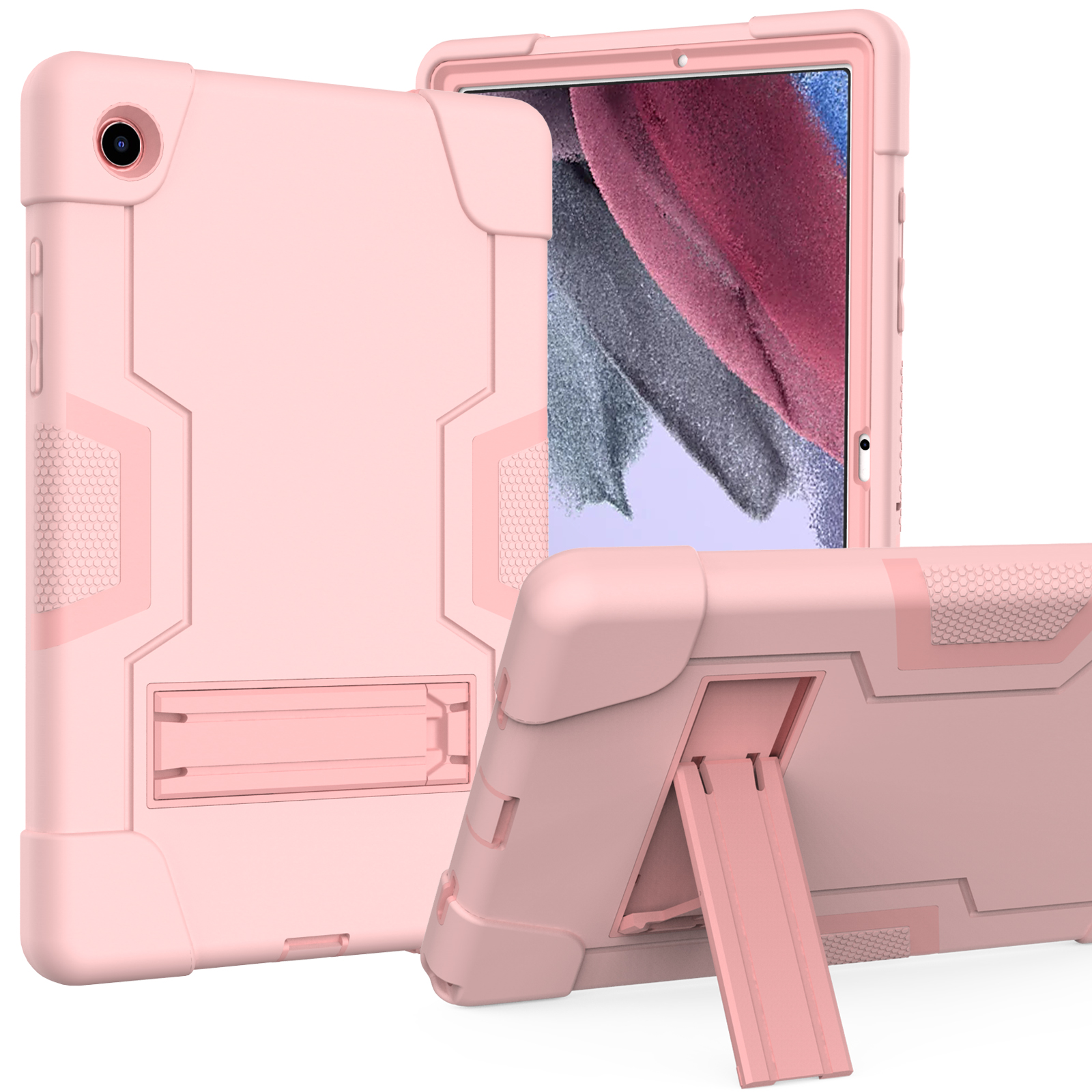Shockproof Standcase Samsung Tab A8 roze hoes - 10.5 inch Main Image