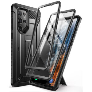 Supcase Backcase hoesje Samsung Galaxy S22 Ultra – Met en zonder screen protector