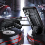 Supcase Backcase hoesje Samsung Galaxy S23 Ultra – Met en zonder screen protector – Zwart - 4