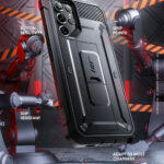 Supcase Backcase hoesje Samsung Galaxy S23 Ultra – Met en zonder screen protector – Zwart - 7
