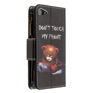 Wallet hoesje iPhone SE 2022 - SE 2020 - iPhone 8 - Beer 3