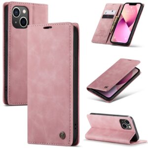 iPhone 13 hoesje CaseMe Retro Bookcase Roze