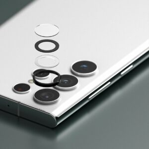 Camera lens protector Samsung Galaxy S22 Ultra - Zwart 4