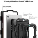 Turtle Shift Extreme Protection 360 Backcase hoes iPad Mini 7 / iPad mini 6 – 2024 / 2021 – Zwart - 2