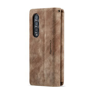 CaseMe Samsung Galaxy Z Fold 3 wallet hoesje - Bruin 4