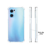 Transparant Anti-shock hoesje Oppo Find X5 lite - 4