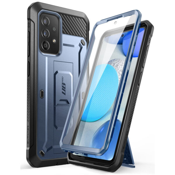 Supcase 360 Backcase met screenprotector Samsung A53 - Blauw