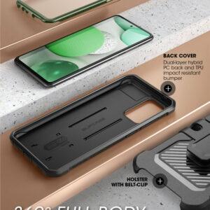 Supcase 360 Backcase met screenprotector Samsung A53 - Groen 4