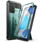 variatie Supcase 360 Backcase met screenprotector Samsung A53 – Peacock blauw