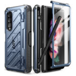 variatie Supcase 360 Backcase met screenprotector Samsung Z Fold 3 – Blauw