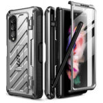 Supcase 360 Backcase met screenprotector Samsung Z Fold 3 - Zilver cross-sell thumbnail