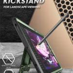 Supcase Fullcover hoes Samsung Tab A8 - 10.5 inch - Groen - 1