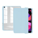 variatie WiWu 2 in 1 Magnetische cover iPad 9 – iPad 8 – iPad 7 hoes – Pencilhouder lichtblauw