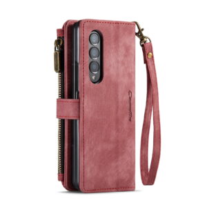 CaseMe Samsung Galaxy Z Fold 4 wallet hoesje - Rood 4