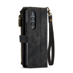 CaseMe Samsung Galaxy Z Fold 4 wallet hoesje - Zwart 4