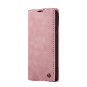 Caseme retro bookcase iPhone 14 Pro Max hoesje - Roze 2