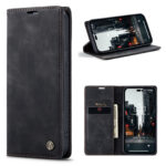 Caseme retro bookcase iPhone 14 Pro Max hoesje - Zwart cross-sell thumbnail