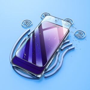 Fullcover Tempered glass screen protector iPhone 14 4