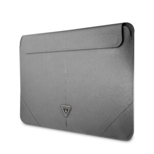 Guess 4G PU SAffiano Laptop sleeve - Grijs 2