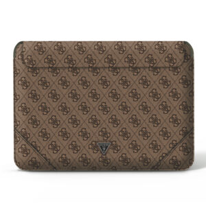 Guess 4G PU Triangle Logo Laptop sleeve - Bruin 1