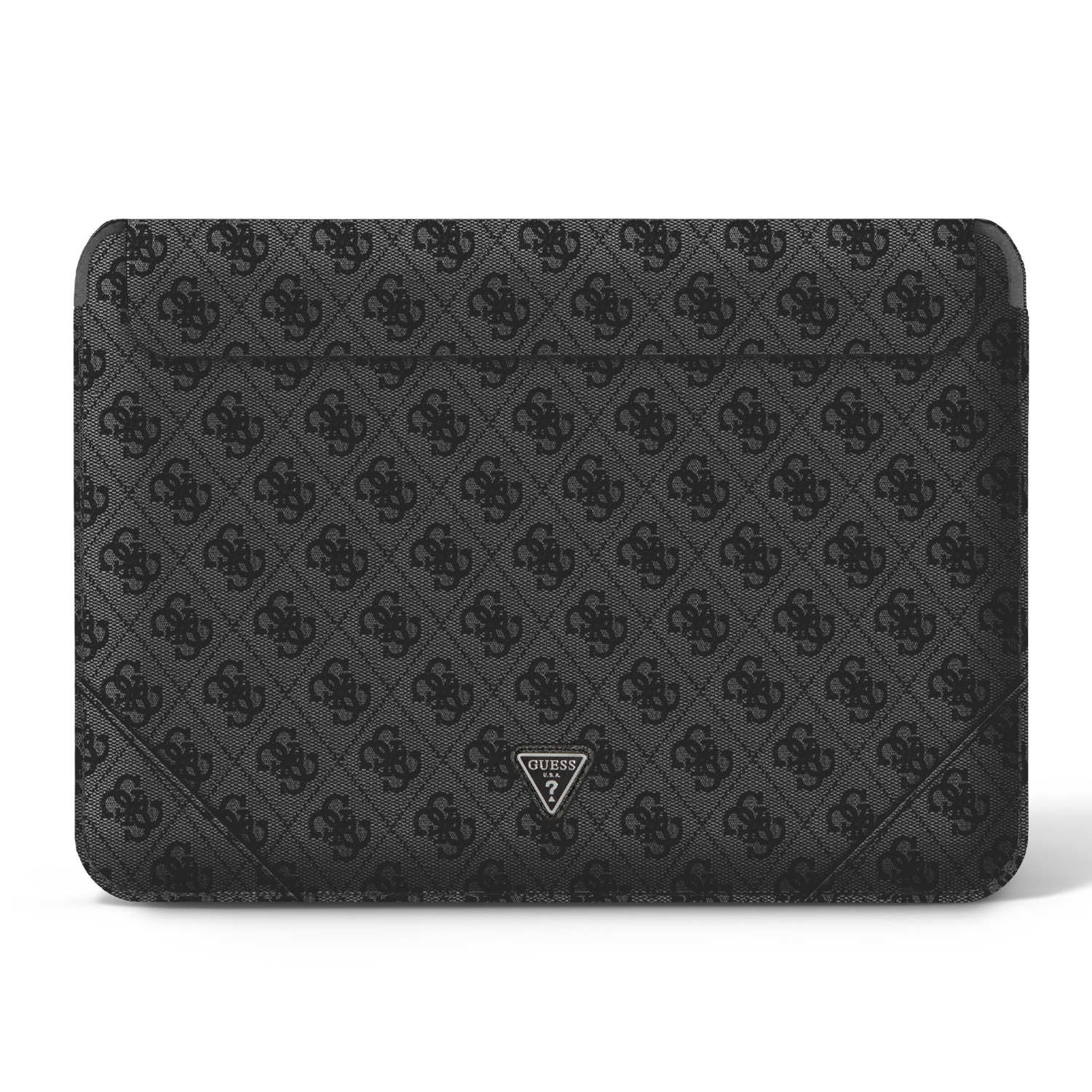 variatie Guess 4G PU Triangle Logo Laptop sleeve 16 inch – Zwart