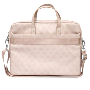 Guess 4G PU Triangle Logo Laptoptas 15 tot en met 16 inch - Roze 3