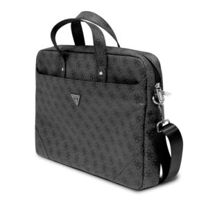 Guess 4G PU Triangle Logo Laptoptas 15 tot en met 16 inch - Zwart 2