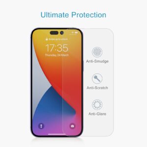 Tempered glass screen protector iPhone 14 3