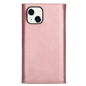 iPhone 14 Fashion wallet hoesje cross body - Roségoud 3