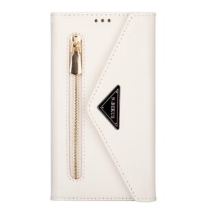 iPhone 14 Fashion wallet hoesje cross body - Wit 2