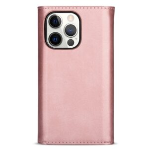 iPhone 14 Pro Fashion wallet hoesje cross body - Roségoud 3