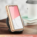 Cosmo 360 hoesje met screenprotector Samsung Z Fold 4 – Marmer - 4