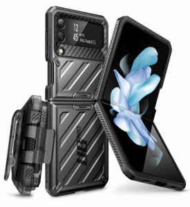 SUPCASE UB Pro Samsung Galaxy Z Flip 4 Hoesje – Zwart