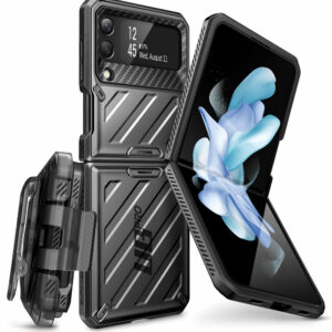 SUPCASE UB Pro Samsung Galaxy Z Flip 4 Hoesje - Zwart 1