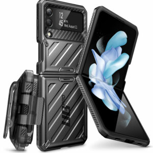 SUPCASE UB Pro Samsung Galaxy Z Flip 4 Hoesje - Zwart 1